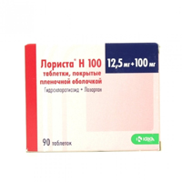 Лориста Н 100 таб. п.п.о. 12,5мг+100мг №30
