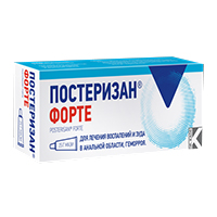 Постеризан мазь д/рект. и наружн. прим. 25г