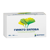 Гинкго билоба капс. 80мг №30