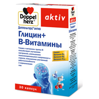 Доппельгерц актив глицин+витамины группы B капс. №30