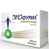 Экофурил капс. 200мг №16