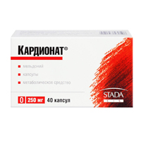 Кардионат капс. 250мг №40