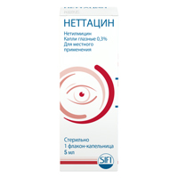 Неттацин капли гл. 0,3% 5мл №1