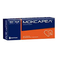Моксарел таб. п.п.о. 0,2мг №30