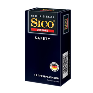 Презервативы Сико/Sico сафети классические №3