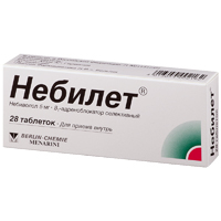 Небилет таб. 5мг №14