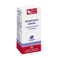 Лозартан-Н Канон таб. п.п.о. 12,5мг+50мг №30