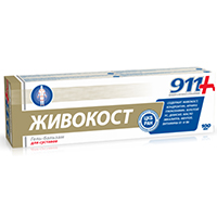 911 живокост гель-бальзам д/суставов 100г