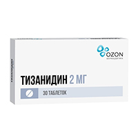 Тизанидин таб. 2мг №30