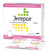 Энтерол пор. д/сусп.внутр. 250мг №10