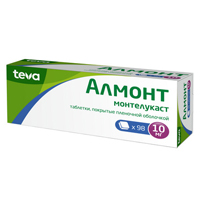 Алмонт таб. п.п.о. 10мг №28