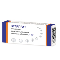 Вегапрат таб. п.п.о. 1мг №30