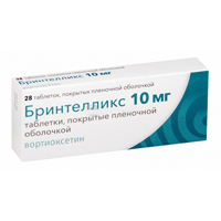 Бринтелликс таб. п.п.о. 10мг №28