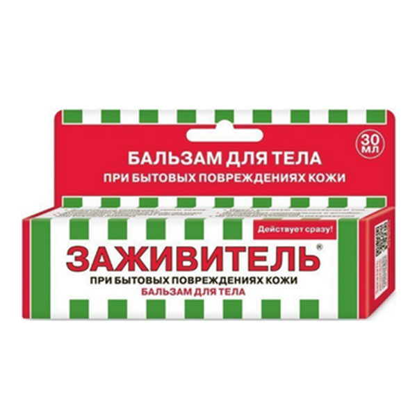 Заживитель бальзам д/ран 30мл