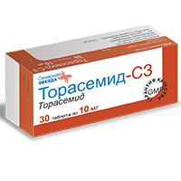 Торасемид-СЗ таб. 10мг №30
