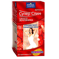 Фиточай Супер слим ти земляника 2г №30