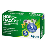 Ново-Пассит таб. п.п.о. №60