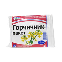 Горчичники пакет с пихтовым маслом №10