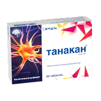Танакан таб. п.п.о. 40мг №30