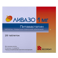 Ливазо таб. п.п.о. 1мг №28