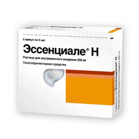 Эссенциале Н р-р в/в 5мл 250мг 5мл №5