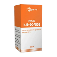 Камфорное масло р-р 10% 30мл №1