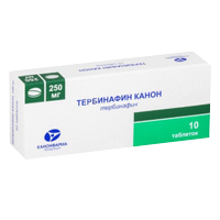 Тербинафин таб. 250мг №14