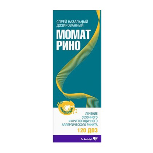 Момат Рино спрей наз. доз. 50мкг/доза 60доз №1