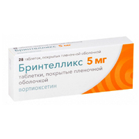 Бринтелликс таб. п.п.о. 5мг №28