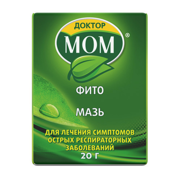 Доктор мом фито мазь д/наруж.прим. 20г №1