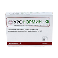 Уронормин-Ф пор. д/р-ра внутр 3г/8г №1