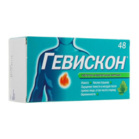 Гевискон таб. жев. мятные №48