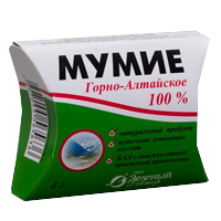 Мумие горноалтайское пластина 2г