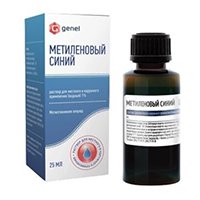 Метиленовый синий р-р местн. 1% 25мл №1