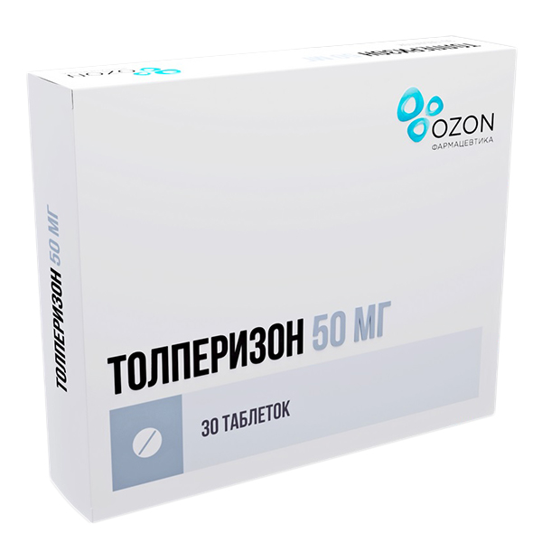 Толперизон таб. п.п.о. 50мг №30