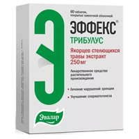 Эффекс трибулус таб. п.п.о. 250мг №60