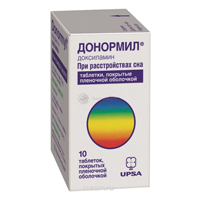 Донормил таб. п.п.о. 15мг №10