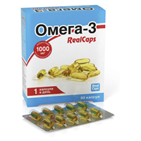 Омега-3 realcaps капс. 1,4г №90