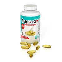 Омега-3 капс. концентрат 60% 1г №80