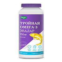 Тройная омега-3 950мг anti-age капс. 1300мг №30