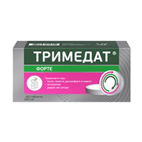 Тримедат форте таб.пролонг.высвоб.п.п.о. 300мг №20