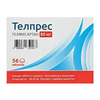 Телпрес таб. 80мг №98