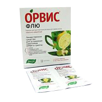 Орвис флю пор. д/р-ра внутр лимонно-имбирный №10