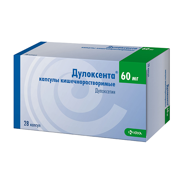 Дулоксента капс. кш/раств 60мг №28
