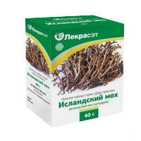 Мох исландский (цетрария) слоевища 40г