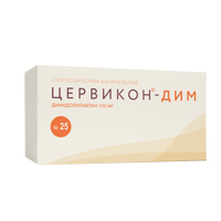 Цервикон-ДИМ супп. ваг. 100мг №25
