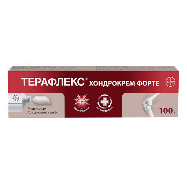 Терафлекс Хондрокрем Форте крем 1%+5% 100г №1