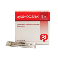 Буденофальк гран. кш/раств. 9мг №20 (пак)