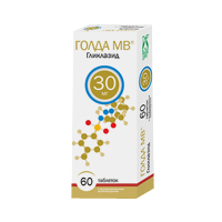 Голда МВ таб.модиф.высвоб. 30мг №60