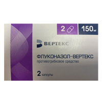 Флуконазол-Вертекс капс. 150мг №1